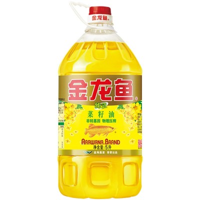 金龙鱼非转纯正菜籽油5L